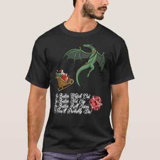 Camiseta Navidades Jingle Santa Funny Dungeons And Dragons 