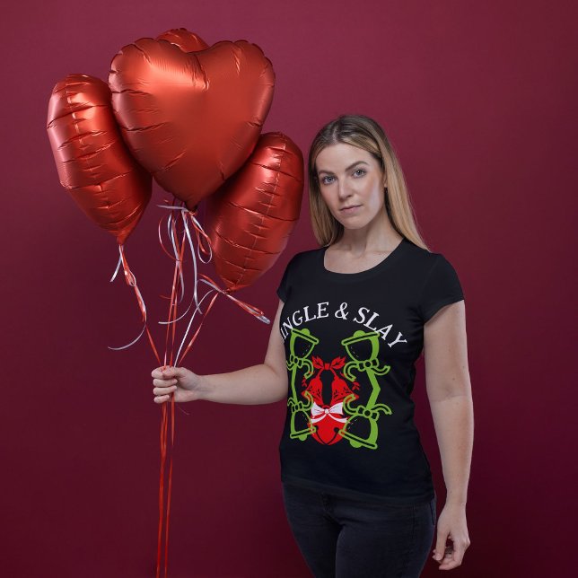 Camiseta Navidades Jingle Y Slay (Subido por el creador)