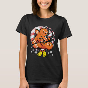 Camiseta Navidades Jiu Jitsu Gingerbread Xmas Bjj Lucha