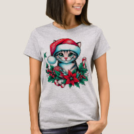 Camiseta Navidades Kitty
