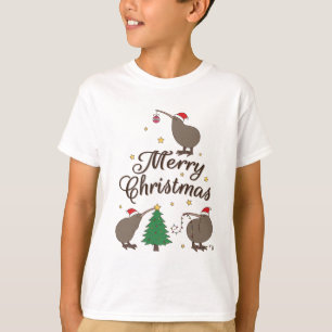 Camiseta Navidades Kiwi