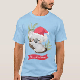 Camiseta Navidades Koala Watercolor