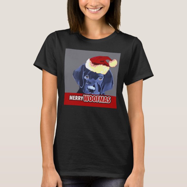 Camiseta Navidades Labrador 189 (Anverso)