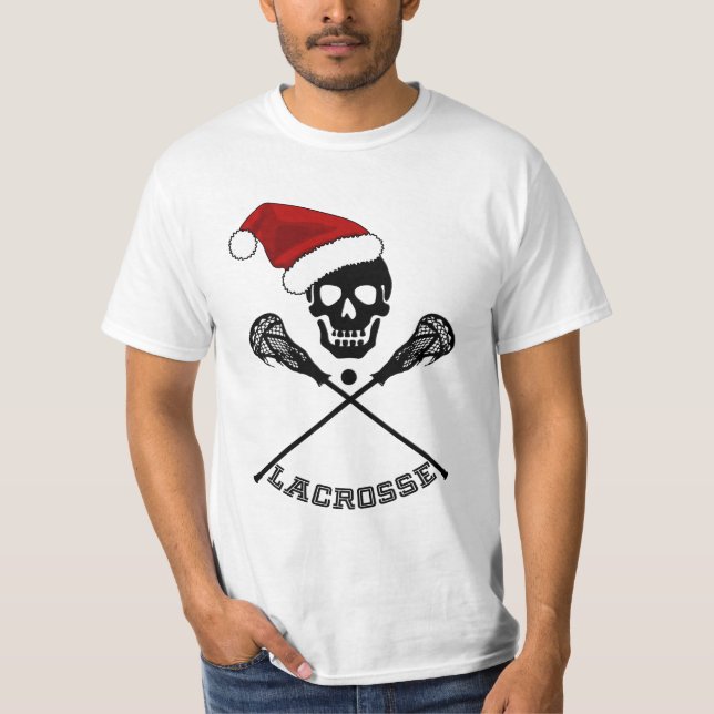 Camiseta Navidades Lacrosse Sticks (Anverso)