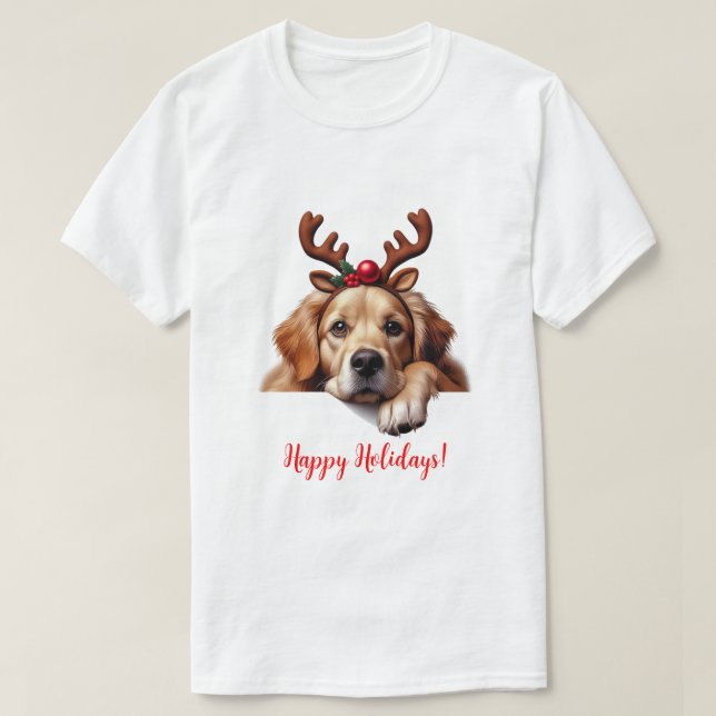 Camiseta Navidades Lágrimas de los que recuperan el oro (Diseño del anverso)