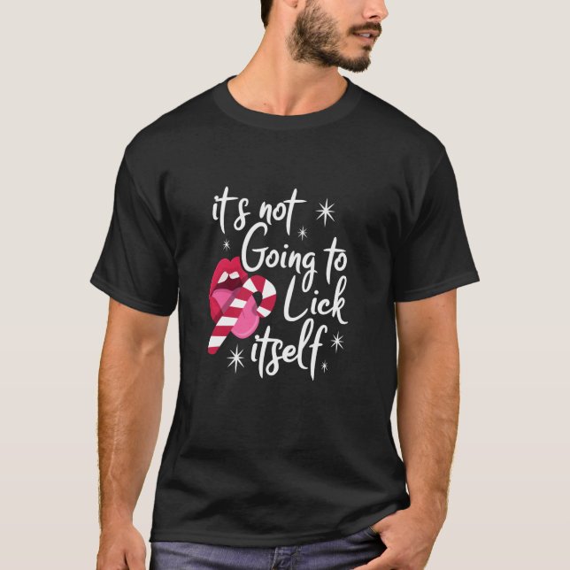 Camiseta Navidades lamen Candy Cane Long Sleeve (Anverso)