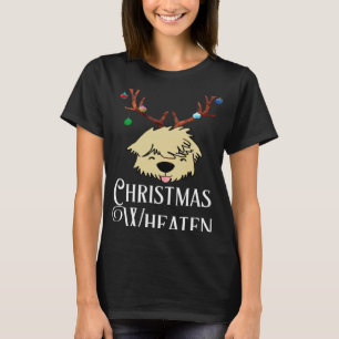Camiseta Navidades Leche Recubierta Blanda Leche Terrier Pe