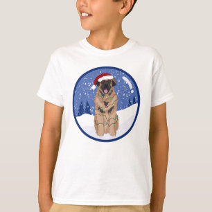 Camiseta Navidades Leonberger