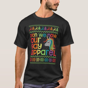 Camiseta Navidades LGBT: Ahora nuestro arcoiris de ropa gay
