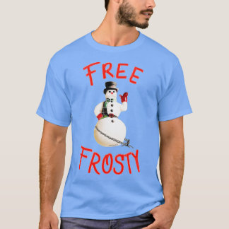 Camiseta Navidades libres y congelados con los Navidades de