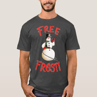 Camiseta Navidades libres y congelados con los Navidades de