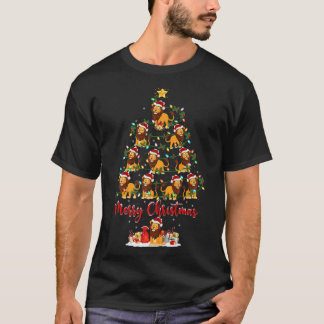 Camiseta Navidades ligan a los leones en el árbol de Navida
