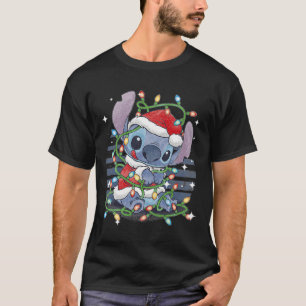 Camiseta Navidades Lilo y Stitch Navidades alumbran a Class
