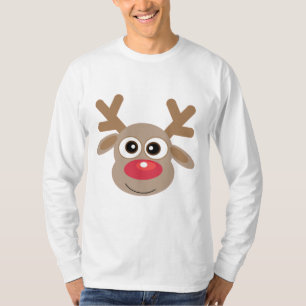 Camiseta Navidades lindos Novedad de renos Feo