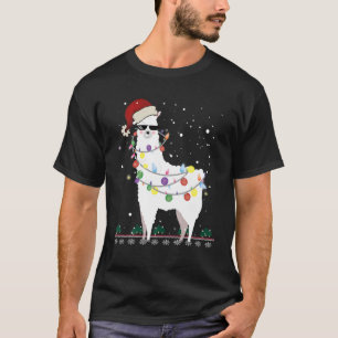 Camiseta Navidades llaman a Santa Hat navidad feas árbol al