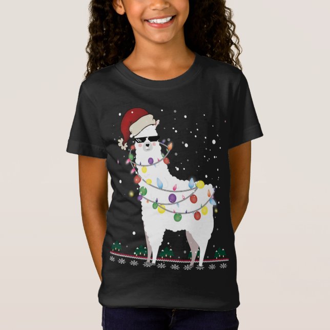 Camiseta Navidades llaman a Santa Hat navidad feas árbol al (Anverso)