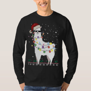 Camiseta Navidades llaman a Santa Hat navidad feas árbol al