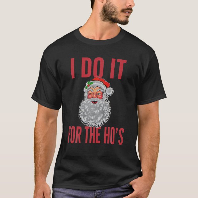 Camiseta Navidades lo hago por la sonrisa Santa del Ho (Anverso)