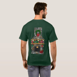 Camiseta Navidades Lodge 2024 (texto blanco)