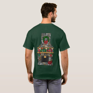 Camiseta Navidades Lodge 2024 (texto blanco)