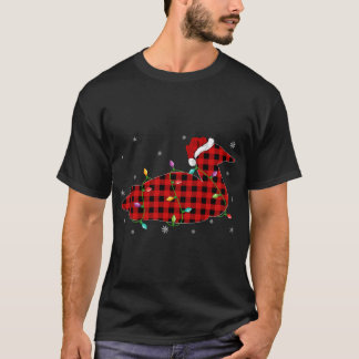 Camiseta Navidades Loon Bird de la Familia Buffalo Plaid