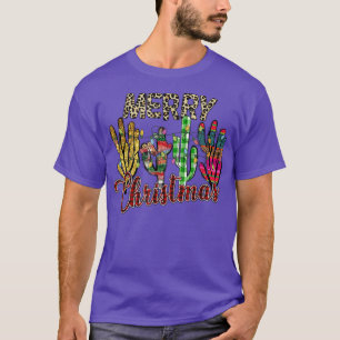 Camiseta Navidades Luces Cactus Lover Funny Xmas pajama fa
