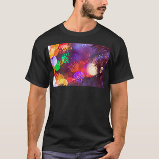 Camiseta Navidades Luces Fantasía