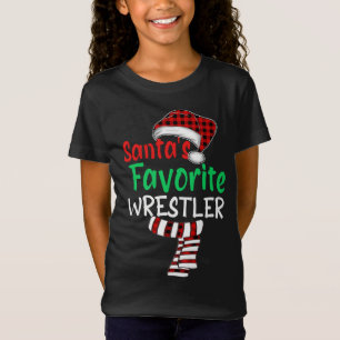 Camiseta Navidades luchadores favoritos de Santa Cruz