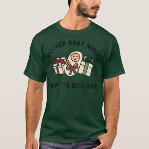Camiseta Navidades Madre Enfermeras Enfermeras Envuelven Lo