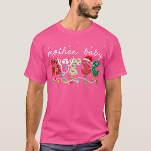 Camiseta Navidades Madre Lactantes Enfermeras Envuelven Los