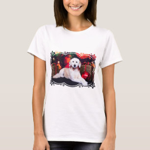 Camiseta Navidades - Maggie - Golden Doodle