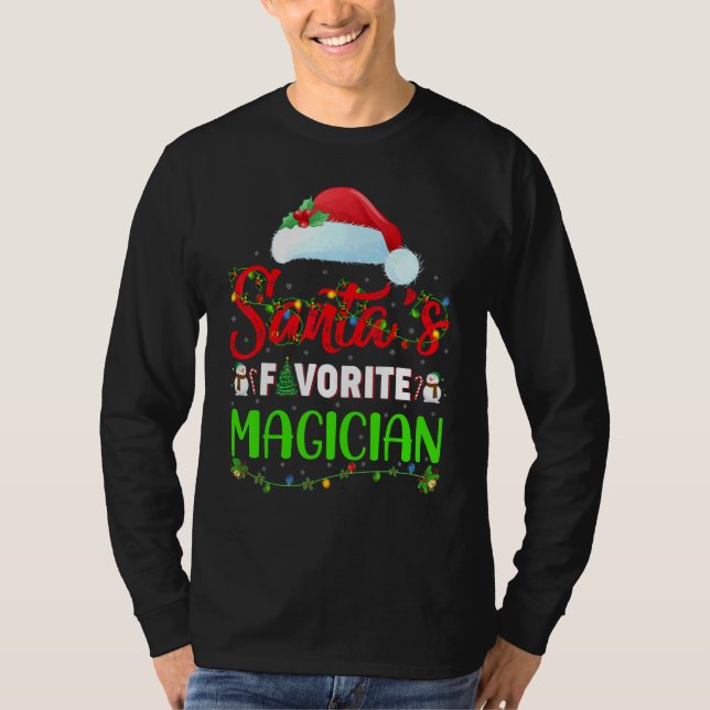 Camiseta Navidades mago favoritos de Navidad (Anverso)