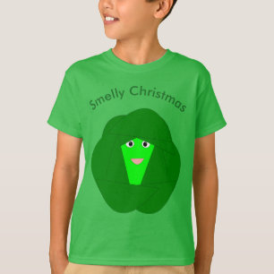 Camiseta Navidades malolientes Bruselas Sprout Kids T Shirt