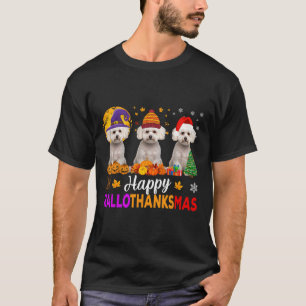 Camiseta Navidades malteses de Halloween Hallothanksmas 1