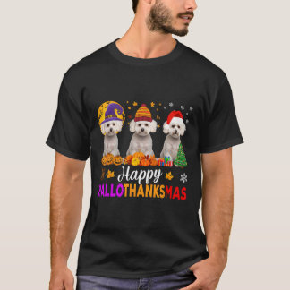 Camiseta Navidades malteses de Halloween Hallothanksmas 1