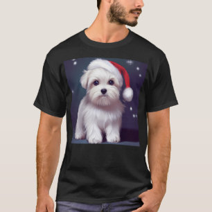 Camiseta Navidades Malteses - Perfecto Para Amantes De Los