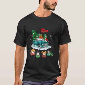 Camiseta Navidades Mamá Árbol de Navidad Camión verde regal