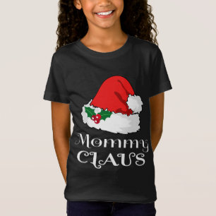 Camiseta Navidades Mamá Claus coincide con Pajama Santa Hat