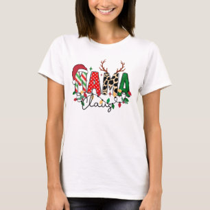 Camiseta Navidades Mamá Claus - Un regalo divertido para Na