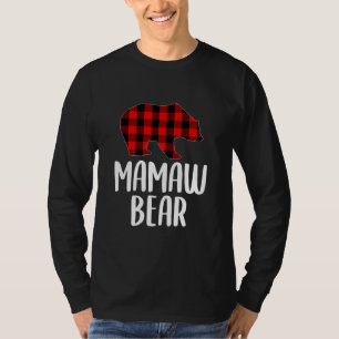 Camiseta Navidades Mamaw Bear Shirt Abuela Oso Repuesto