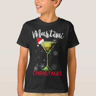 Camiseta Navidades Martini Cocktail Happy Hour Fun Drink Gi