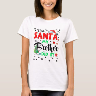 Camiseta Navidades Matando A La Familia Querida Santa Mi He