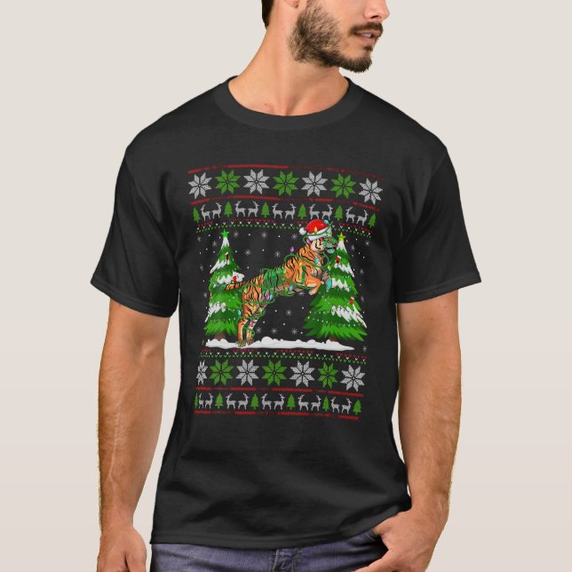 Camiseta Navidades mayores alumbran a Navidades de dulces f (Anverso)