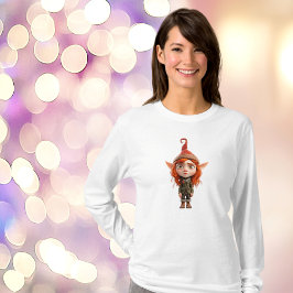 Camiseta Navidades mayores me secuestran tee femenino