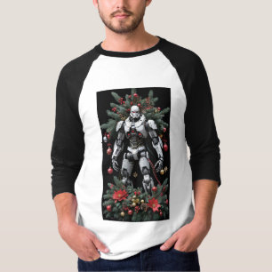 Camiseta Navidades Mech Robot