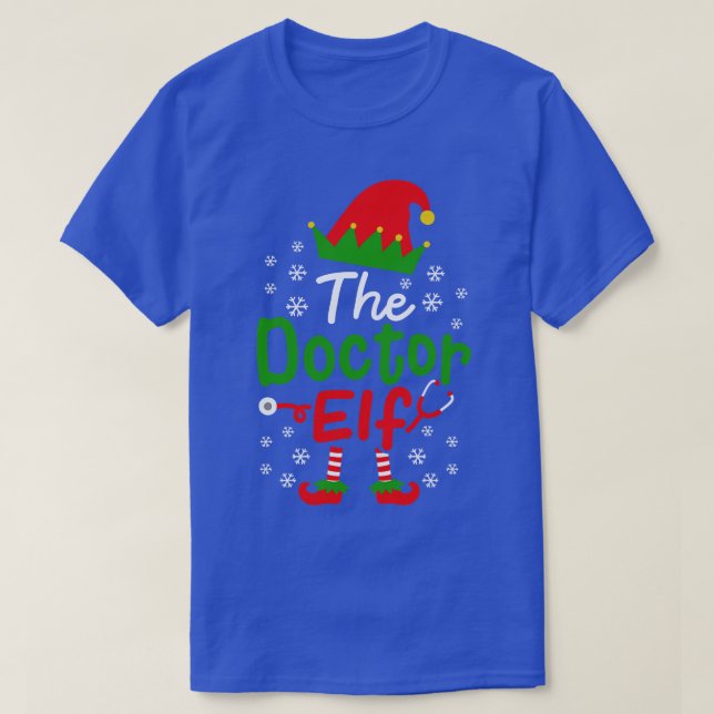 Camiseta Navidades Médica Elf (Diseño del anverso)