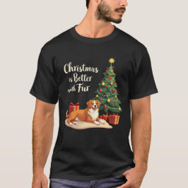 Camiseta Navidades Mejor Con Fur Pet Lover Holiday