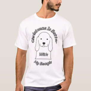 Camiseta Navidades Mejor Con Mi Beagle
