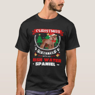 Camiseta Navidades Mejor Con Un Chr Español Irlandés De Agu