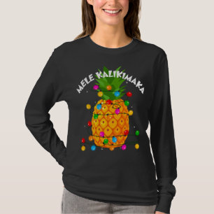 Camiseta Navidades Mele Kalikimaka Pineapple Lover Hawaii X